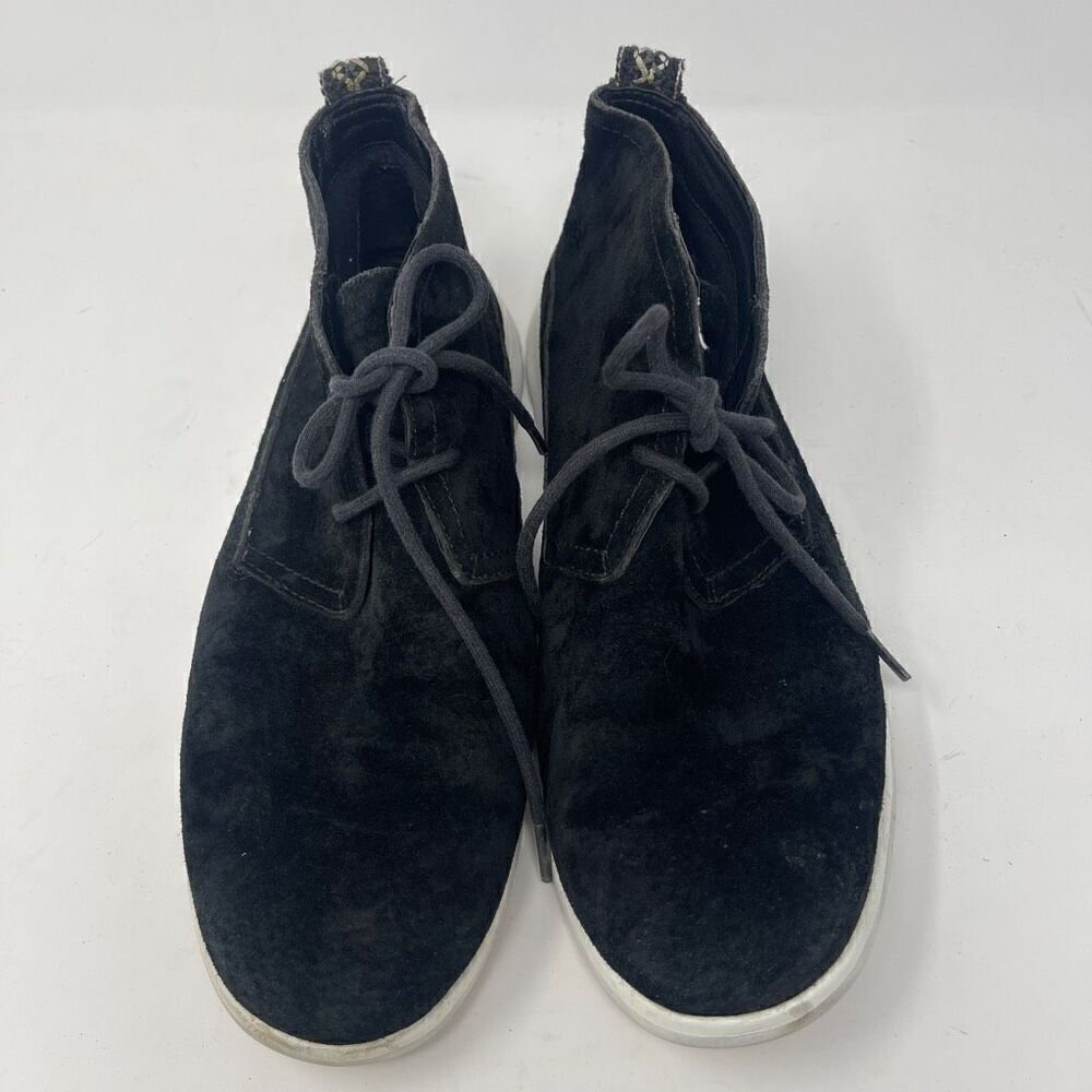 Ugg Men's Dustin Suede Leather Lace-Up Black Chukka Boots Size 9